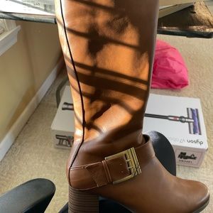 Never used tan boots from AEROSOLES